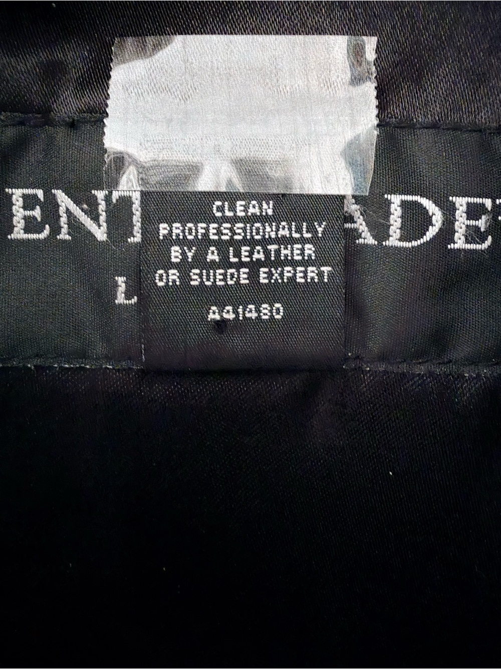 3X Black Leather Genuine Lamb Centigrade Jacket Faux Fur Collar QVC A41480 - Picture 12 of 12